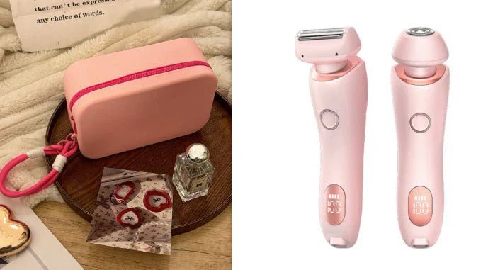 2 - in - 1 Rechargeable Hair Removal Epilator & Trimmer - Zyrati