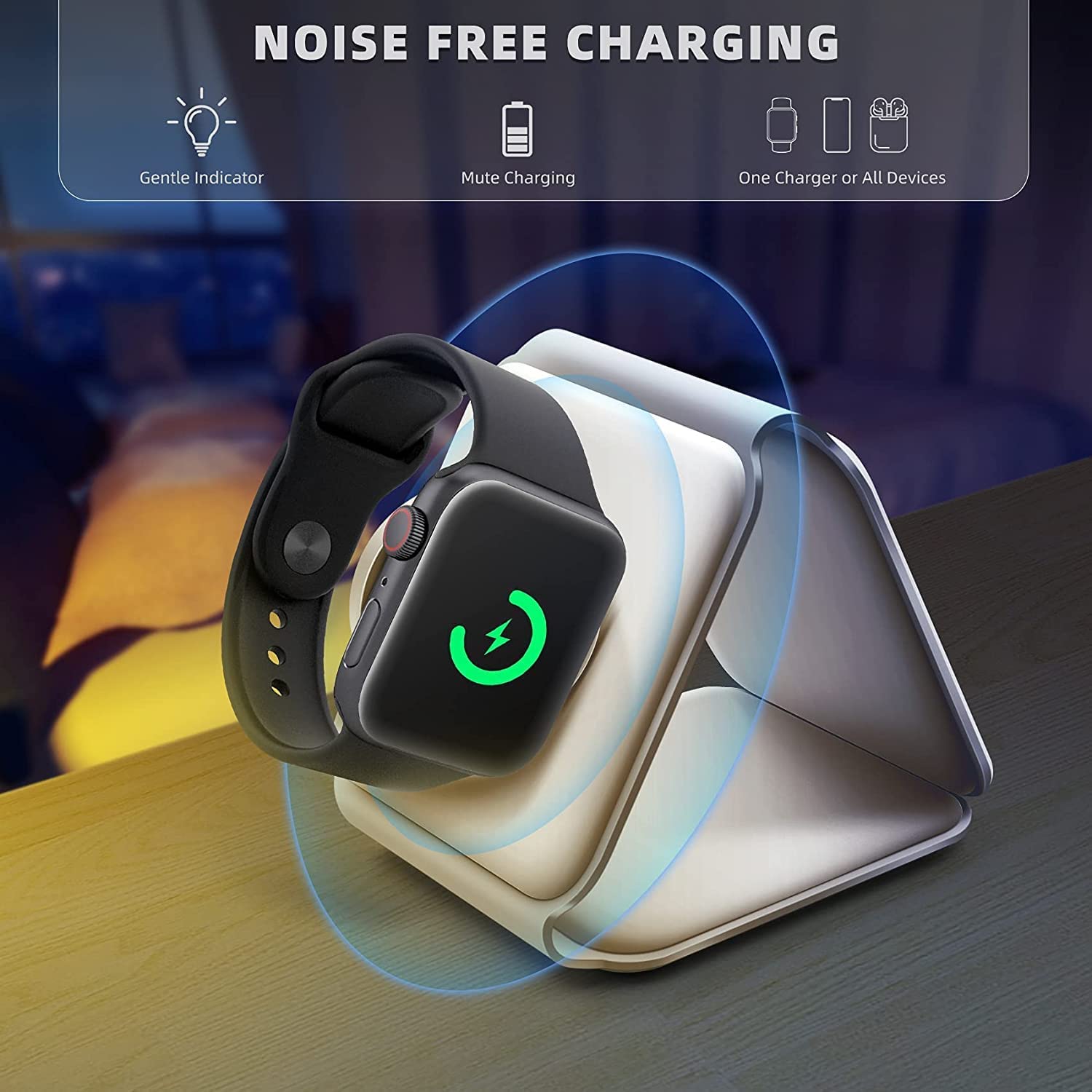 3 - in - 1 Wireless Charging Pad - Zyrati
