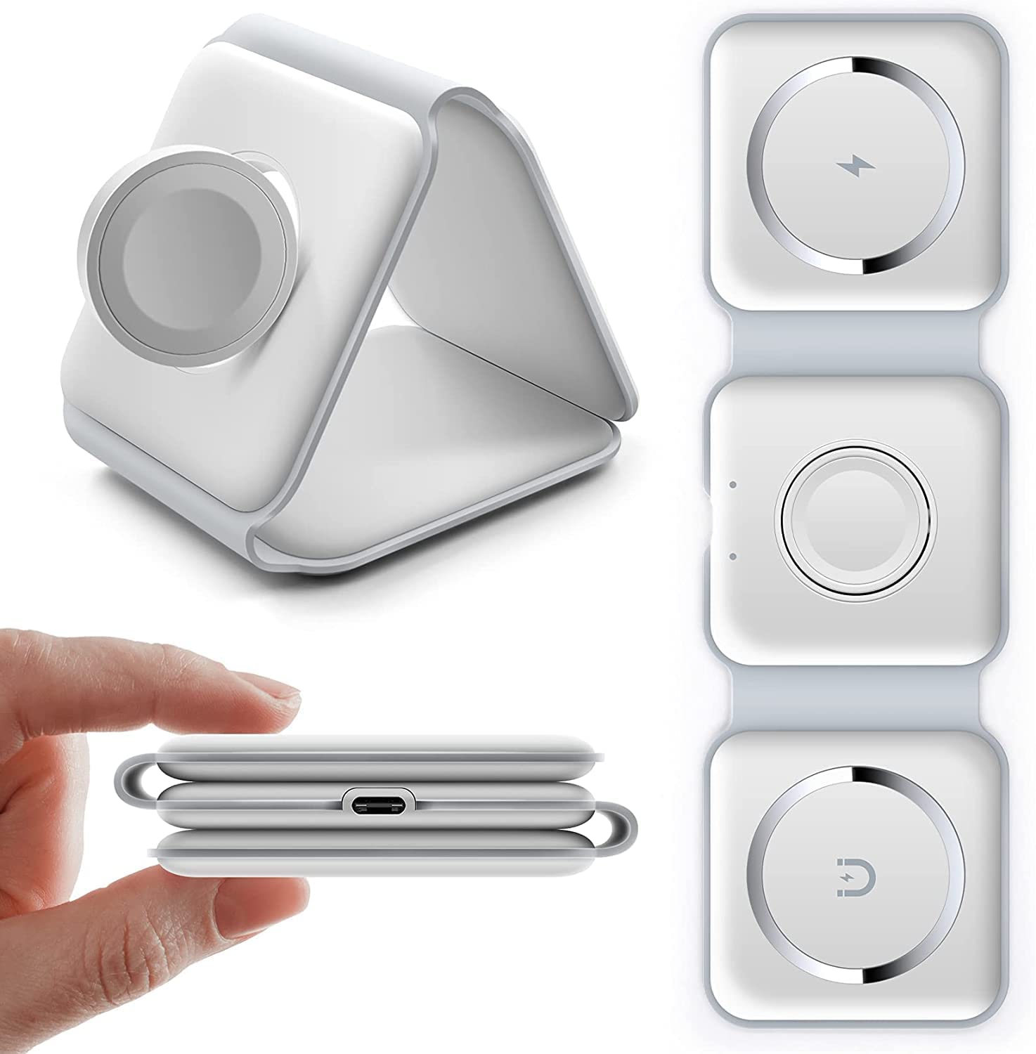 3 - in - 1 Wireless Charging Pad - Zyrati