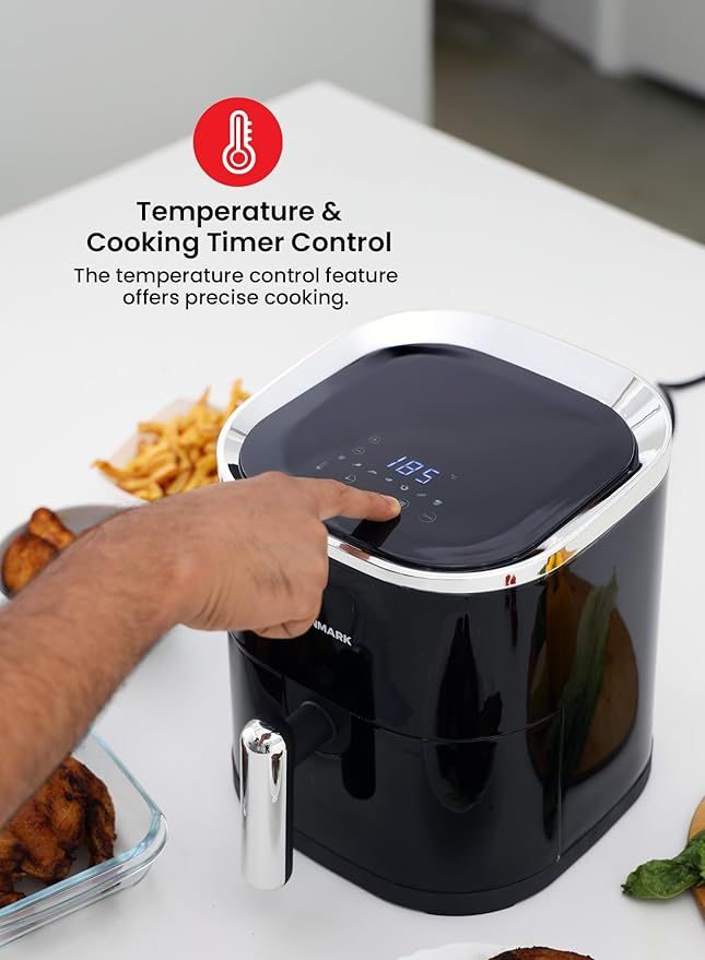 Deep Air Fryer With Touch Display - Zyrati