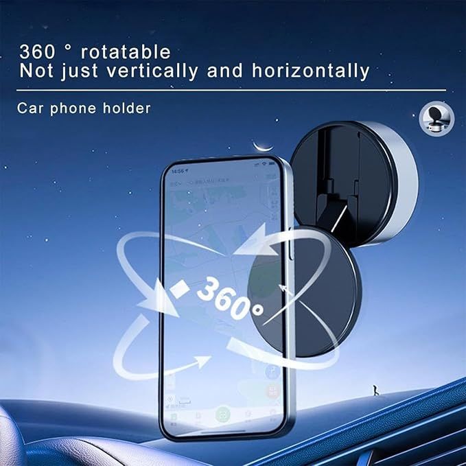 Magnetic Suction Car Phone Mount - Zyrati